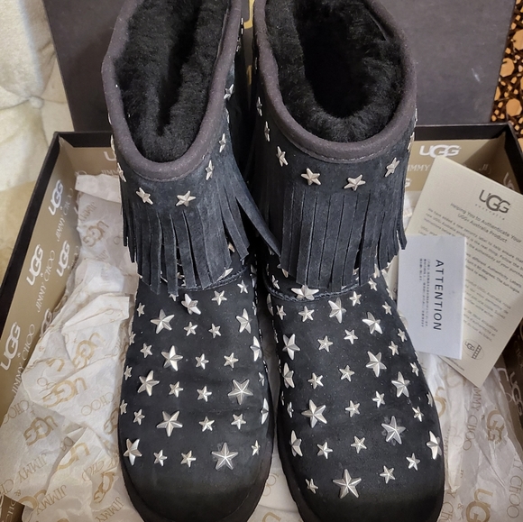 Authentic Ugg in collaboration with Jimmy Choo winter boots - Picture 8 of 9